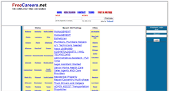 Desktop Screenshot of freecareers.net