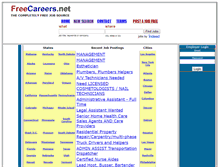 Tablet Screenshot of freecareers.net